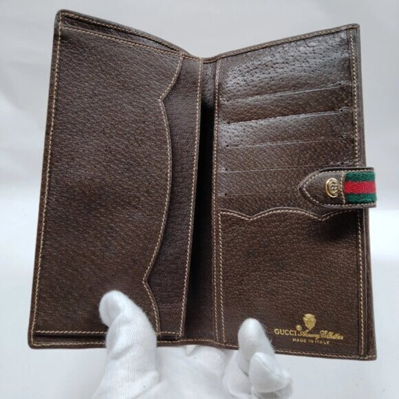 Gucci Long Wallet Brown PVC mon300-102525 - Picture 5 of 9